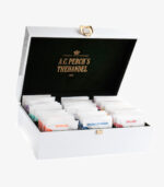 Hvit Presentasjonsboks 45 Tea bags