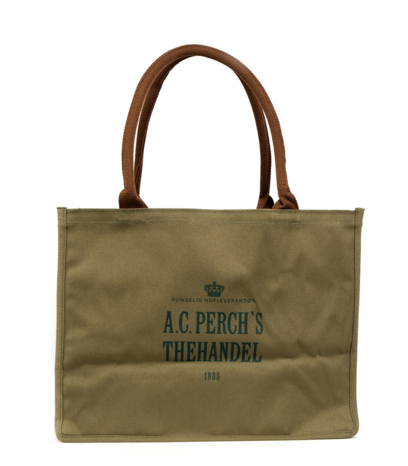 Perch handleveske khaki grønn - Image 2