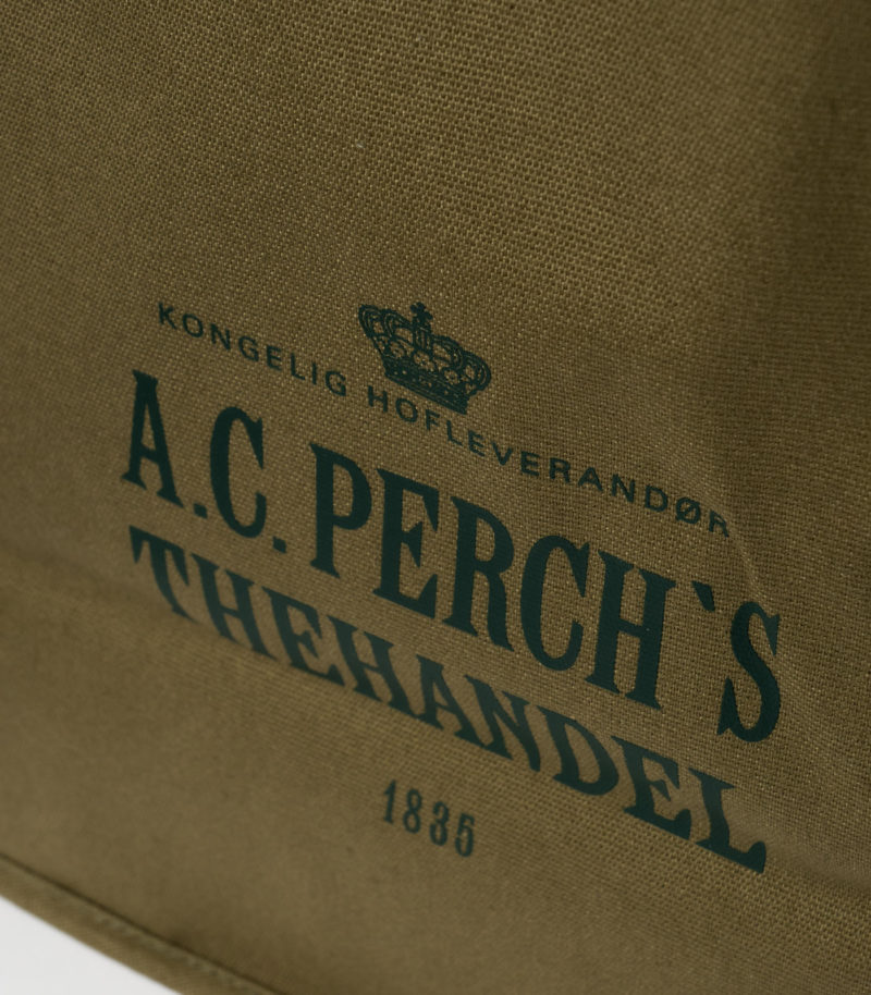 Perch handleveske khaki grønn - Image 3