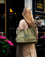 Perch handleveske mørk grønn - Image 4