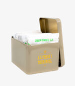 Grå tinnboks med 10 stk teposer