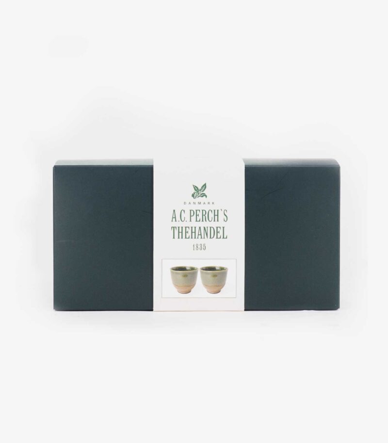 Keramikkopper med grønn glasur - Image 2